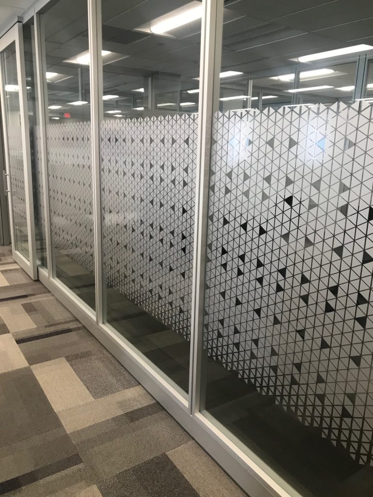 Frosted Glass Vinyl, Frosted Glass, Privacy Film, Des Moines IA