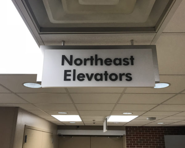 Elevator Custom Signage