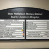 Hospital Directory Custom Signage
