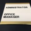 ADA Signage for an Office Manager