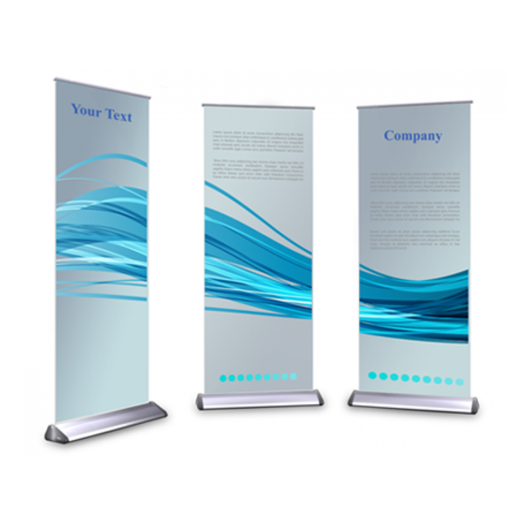 Retractable Banners and Stands - American Marking Inc. - Des Moines Custom Signage